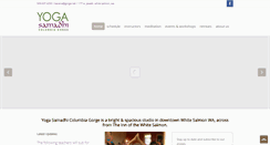 Desktop Screenshot of columbiagorgeyoga.com