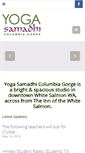 Mobile Screenshot of columbiagorgeyoga.com